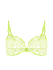 Rose Soft Cup Triangle Bra - Lime