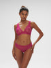 Canopee Soft Cup Triangle Bra - Hibiscus Pink