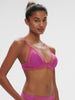 Pia Soft Cup Triangle Bra - Energy Pink