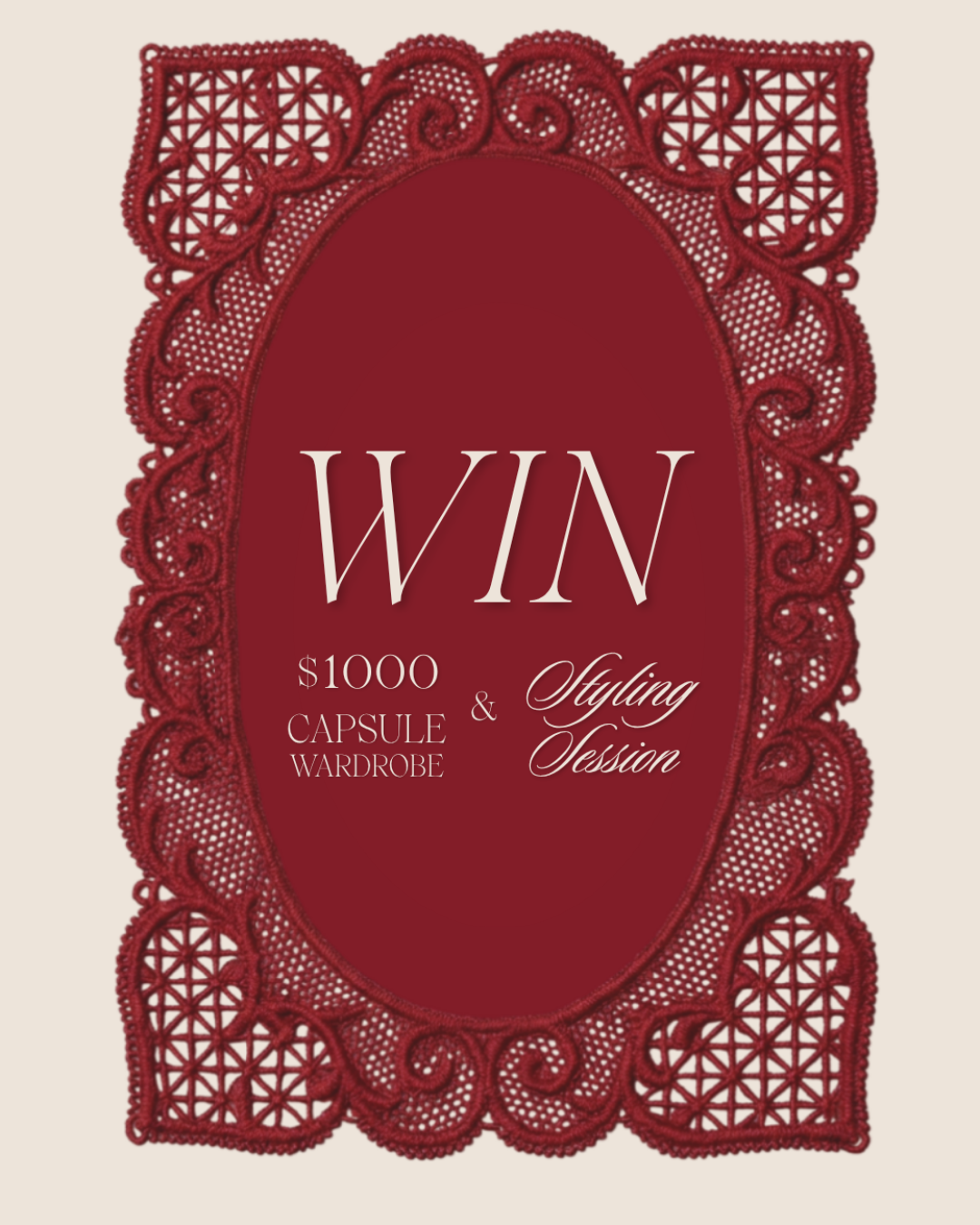 $1000 Lingerie Capsule Wardrobe Giveaway