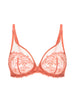 Wish Full Cup Plunge Bra - Ginger Pink