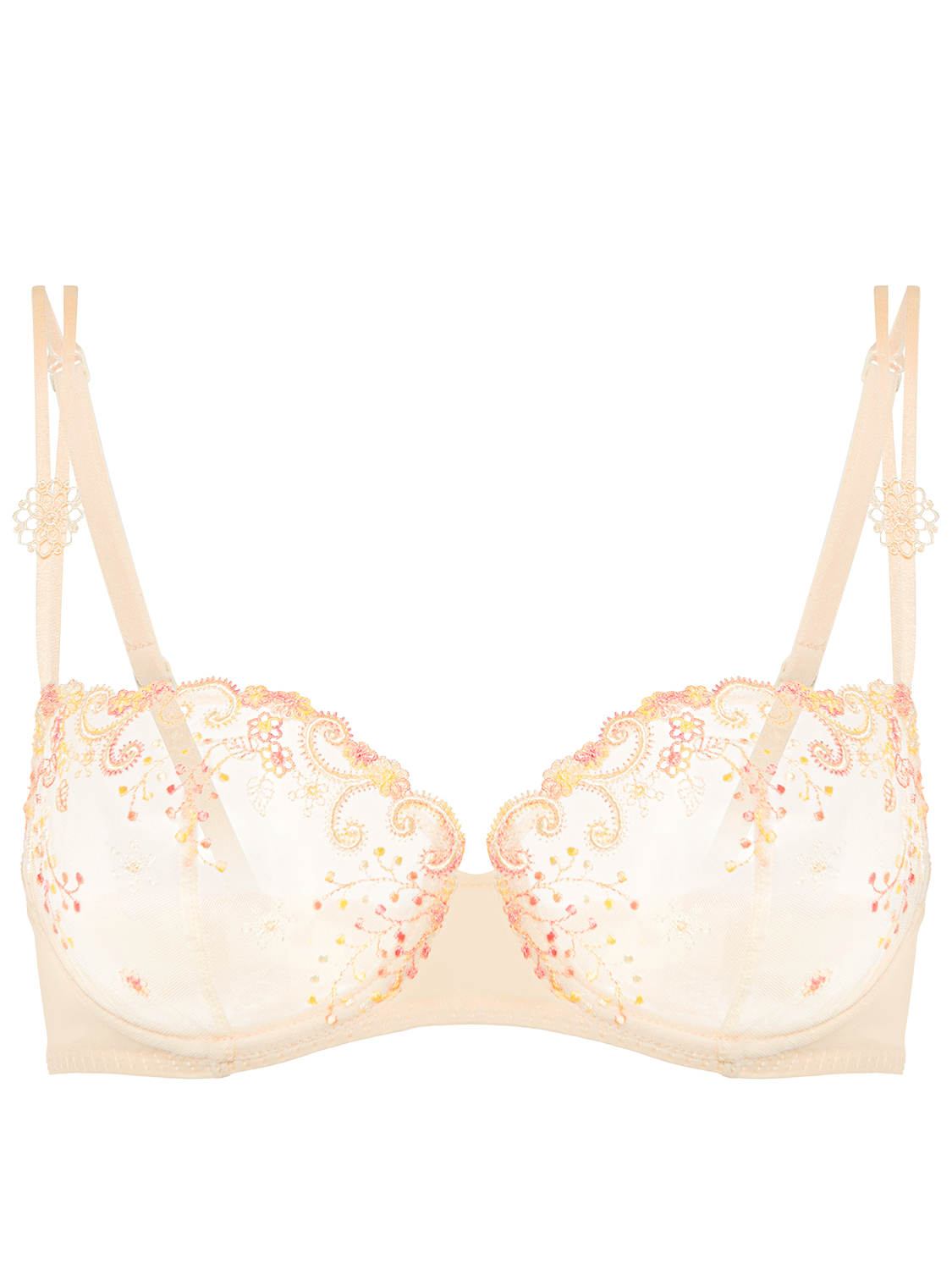 Simone Perele Caresse Full Cup Bra For Full Bust - Seamless Lace Underwire Bra - View #14