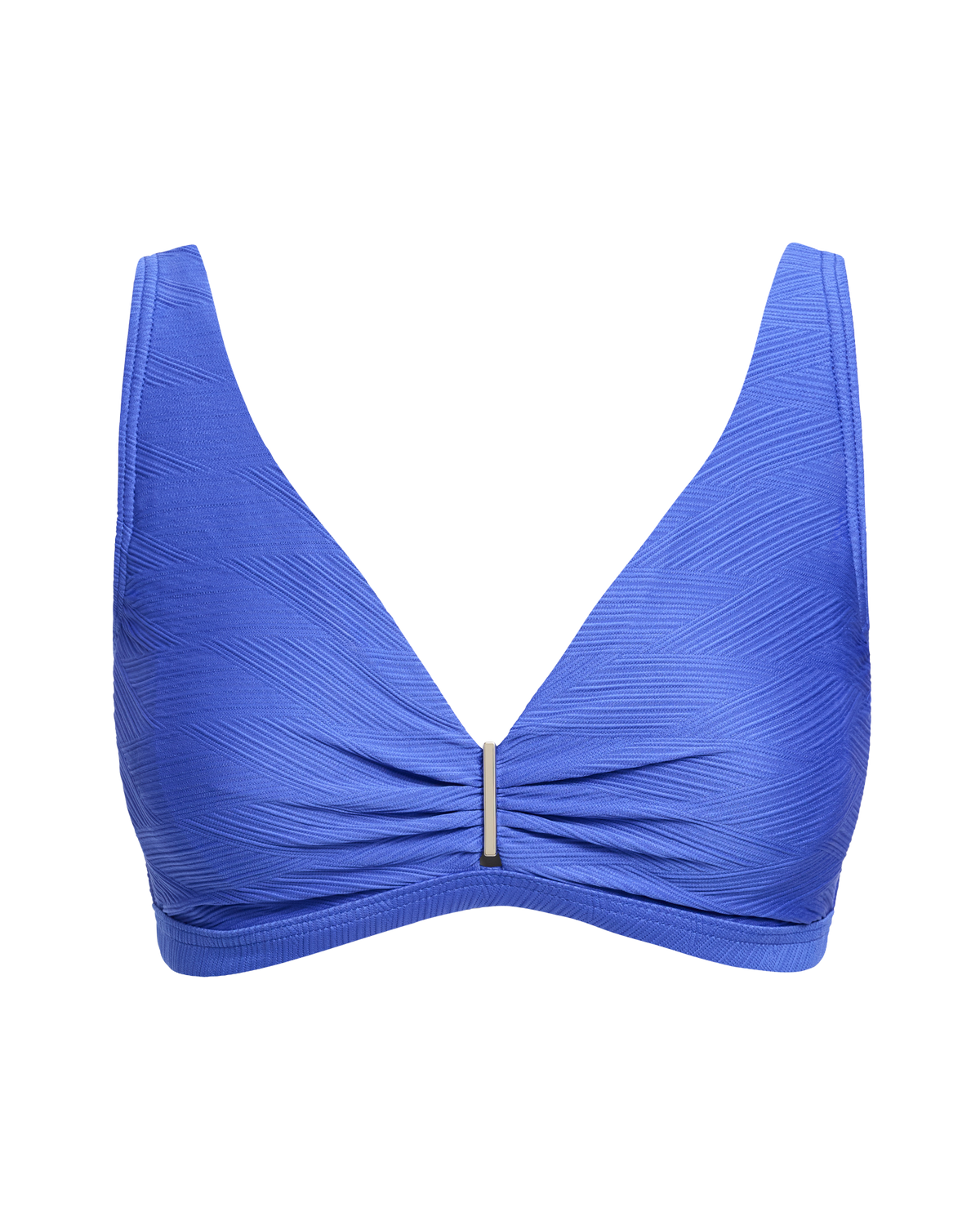 Charmer Underwired Bar Bikini Top - Royal Blue