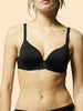 Andora 3D Plunge Controur Bra - Black