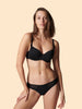 Andora 3D Contour Bra - Black