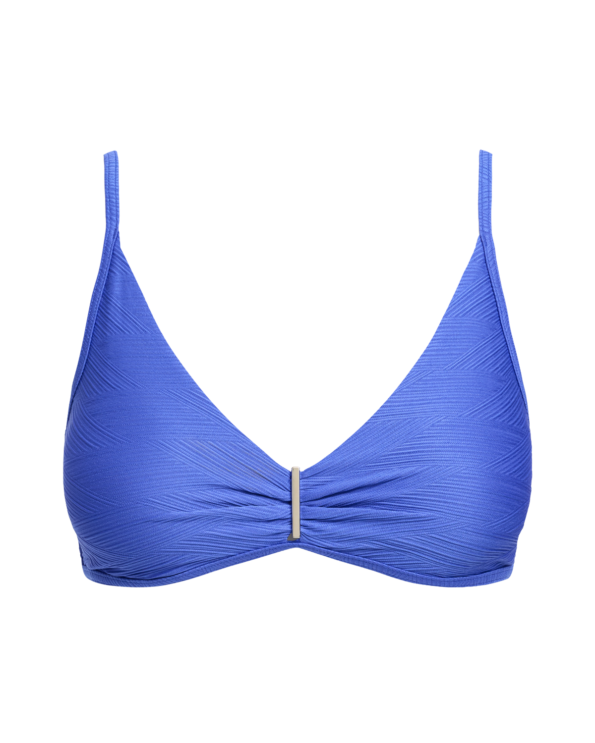 Charmer Soft Cup Bar Bikini Top - Royal Blue