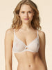 Swing Full Cup Plunge Bra - Powder Pink