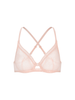 Swing Full Cup Plunge Bra - Powder Pink