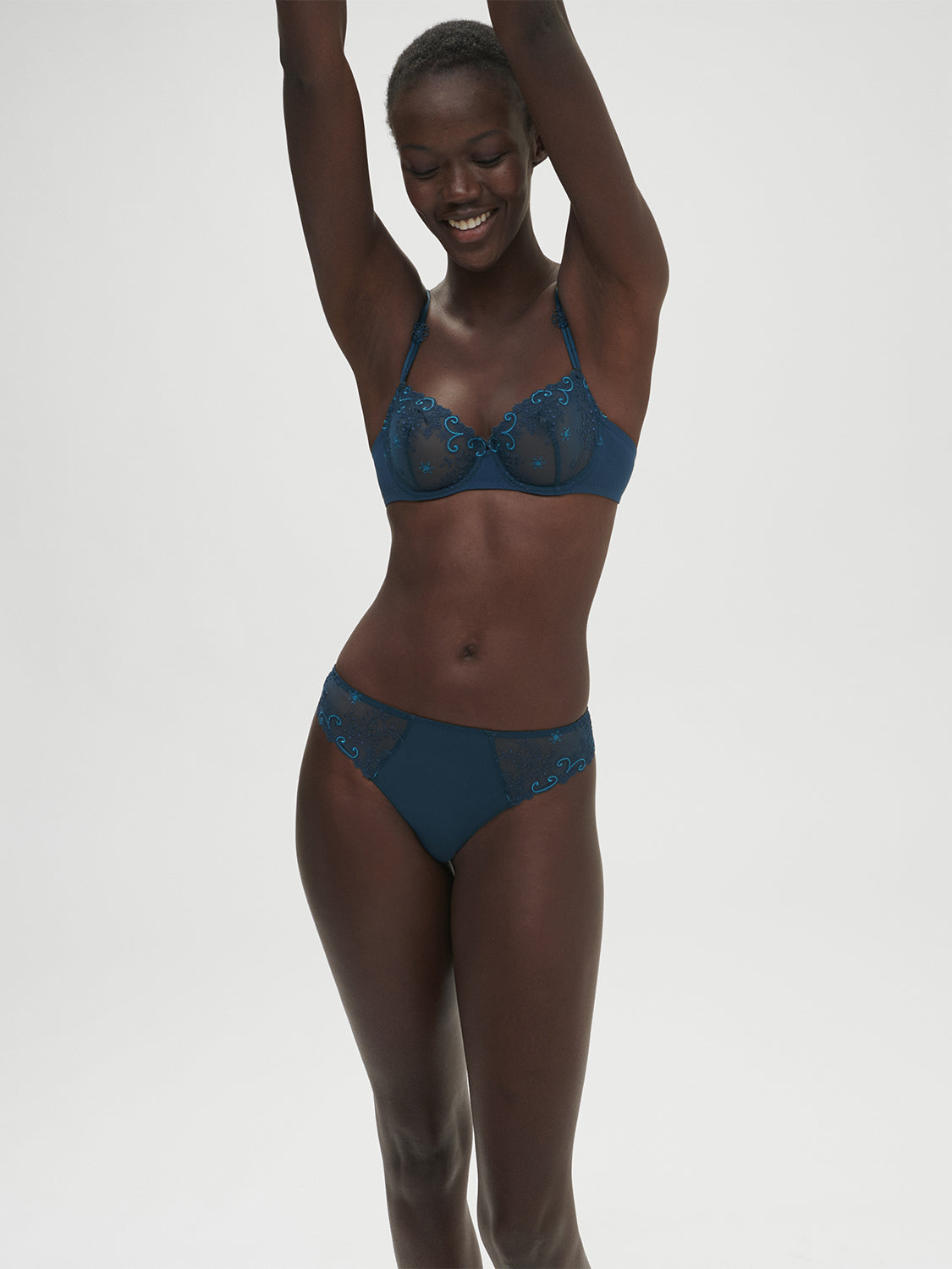 Prestige Blue Delice Thong