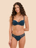 Andora Bikini Brief - Oil Blue