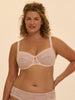 Swing Square Neck Full Cup Bra - Powder Pink
