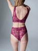 Victoire Soft Cup Triangle Bra - Syrah