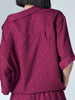 Caprice Short Sleeve Night Shirt - Syrah