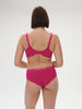 Canopee Square Neck Full Cup Bra - Hibiscus Pink