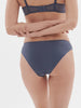 Intrigue Bikini Brief - Cinder Blue