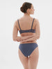 Intrigue Bikini Brief - Cinder Blue