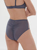 Intrigue Culotte Brief - Cinder Blue
