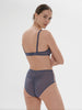 Intrigue Culotte Brief - Cinder Blue