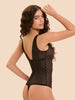 Plume Shaper Bodysuit - Black
