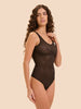 Plume Shaper Bodysuit - Black