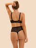 Plume High Waist Shaper Thong - Black