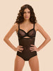 Plume High Waist Shaper Brief - Black