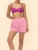 October Rose Night Short - Victoria Pink