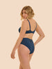 Andora Rigid Seamless Bra - Oil Blue