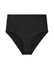 Charmer High Rise Bikini Brief - Black