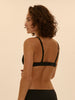Andora 3D Plunge Contour Bra - Black