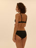 Andora 3D Plunge Contour Bra - Black