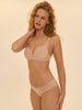 Andora 3D Plunge Controur Bra - Peau Rose