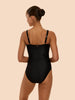 Charmer Underwired Bar One Piece Swimsuit - Black