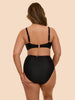 Charmer Underwired Bar Bikini Top - Black