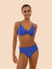 Charmer Mid Rise Bikini Brief - Royal Blue