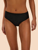 Charmer Mid Rise Bikini Brief - Black