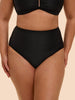 Charmer High Rise Bikini Brief - Black