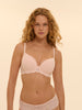 Caresse 3D Plunge Contour Bra - Blush