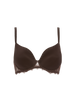 Caresse 3D Plunge Contour Bra - Brown Cocoa