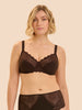 Caresse Full Cup Control Bra - Brown Cocoa