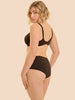 Caresse Full Cup Control Bra - Brown Cocoa