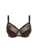 Caresse Full Cup Control Bra - Brown Cocoa