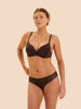 Caresse Bikini Brief - Brown Cocoa