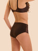 Caresse Culotte Brief - Brown Cocoa