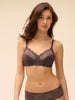 Caresse Soft Cup Bra - Graphite Grey