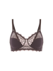 Caresse Soft Cup Bra - Graphite Grey