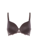 Caresse 3D Plunge Contour Bra - Graphite Grey