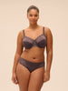 Caresse Bikini Brief - Graphite Grey
