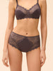 Caresse Culotte Brief - Graphite Grey