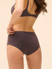 Caresse Culotte Brief - Graphite Grey